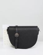 Johnny Loves Rosie Monogramme Saddle Bag - Black