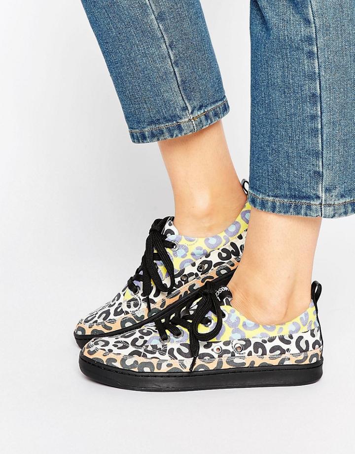 Love Moschino Multi Leopard Sneaker - Multi