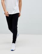 Asos Design Skinny Lightweight Sweatpants In Black