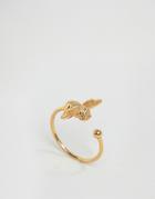 Olivia Burton Gold Molded Bee Ring - Gold