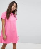 Noisy May T-shirt Dress - Pink