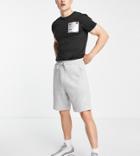 Hiit Sweat Short In Gray Heather