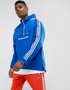 Adidas Originals Osaka Tennoji Windbreaker In Blue Bk7175 - Blue