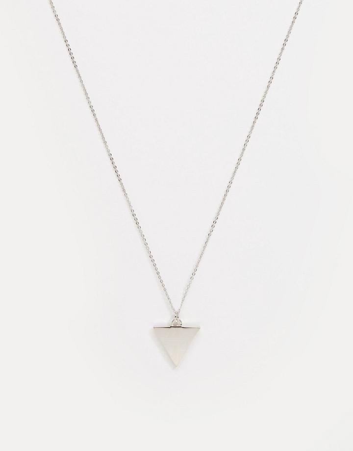 Selected Femme Tass Long Necklace - Silver