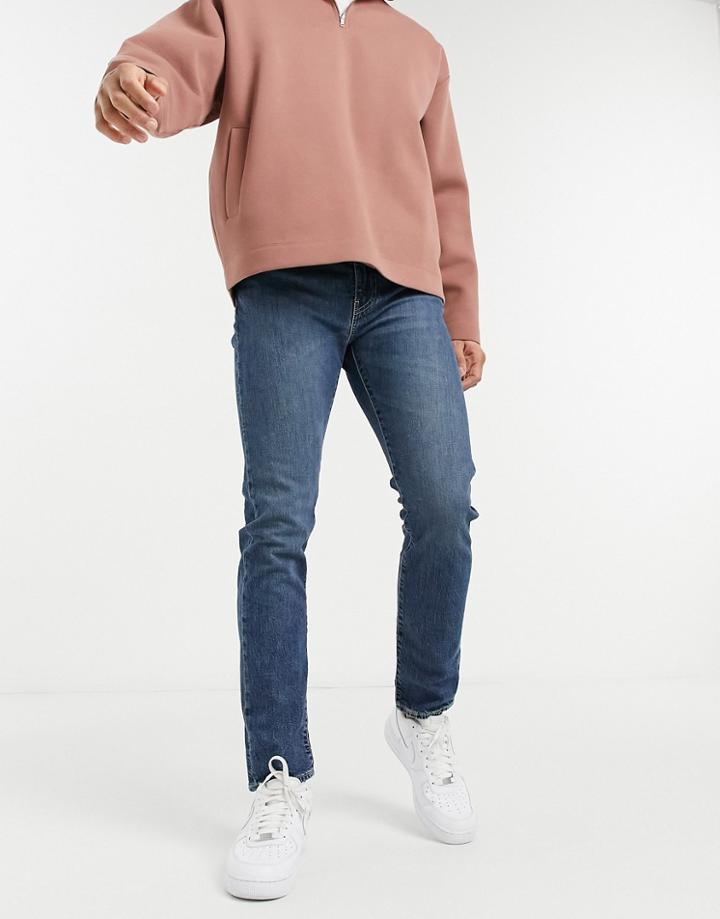 Levi's 510 Skinny Fit Jeans In Whoop Mid Vintage Wash-blues