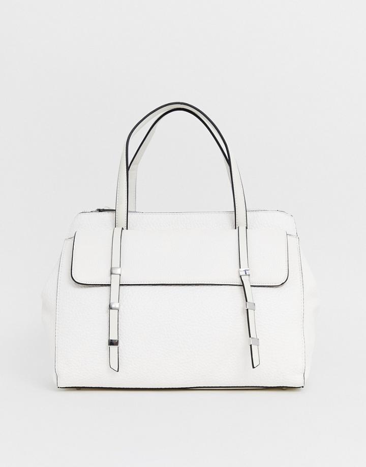 Fiorelli Structured Tote Bag In White - White
