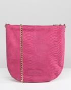 Urbancode Real Leather Cross Body Bag - Pink