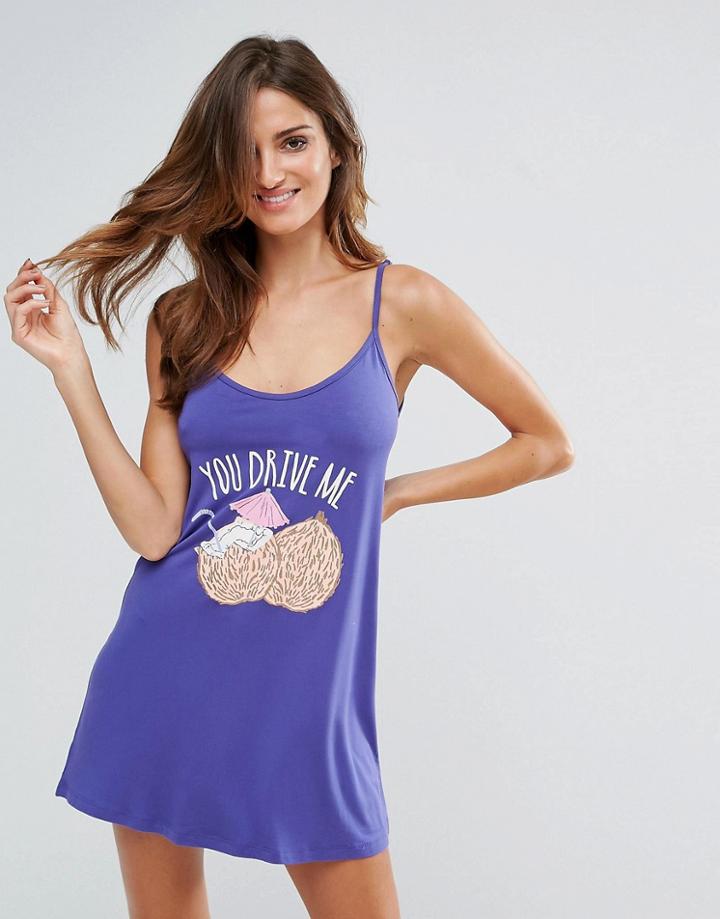 Chelsea Peers Coconut Cami Dress - Multi