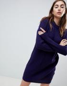 Moves By Minimum Sweater Dress-blue