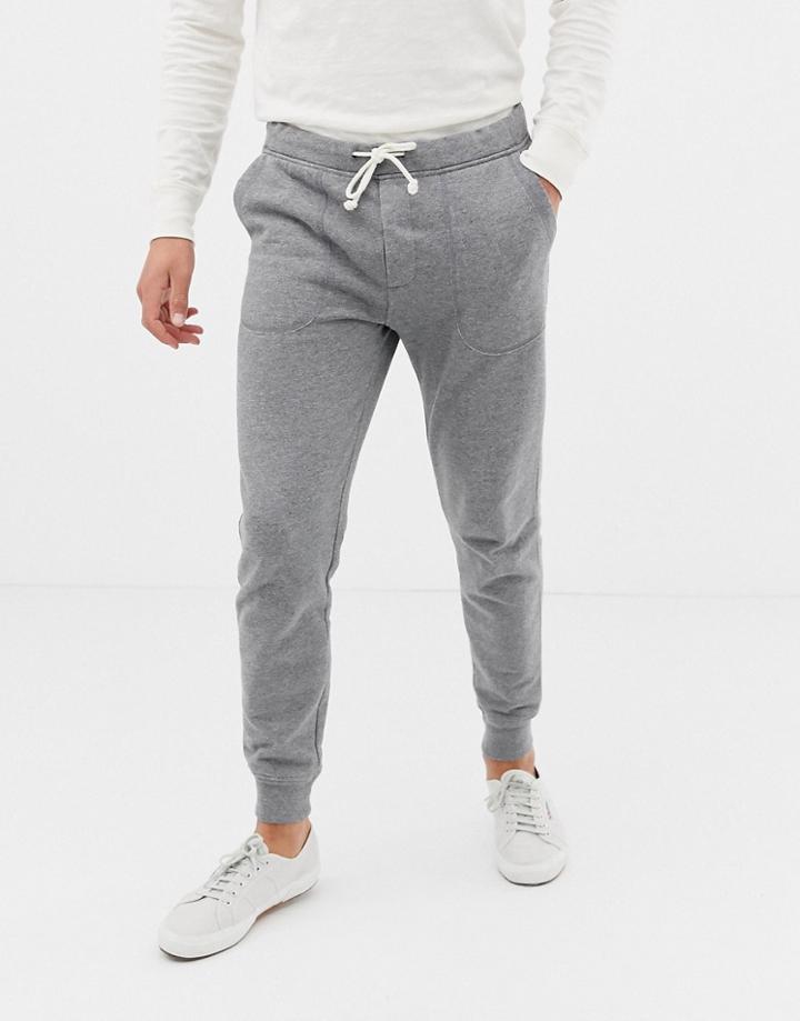 J.crew Mercantile Slim Fit Cuffed Joggers In Gray Marl - Gray