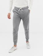 J.crew Mercantile Slim Fit Cuffed Joggers In Gray Marl - Gray