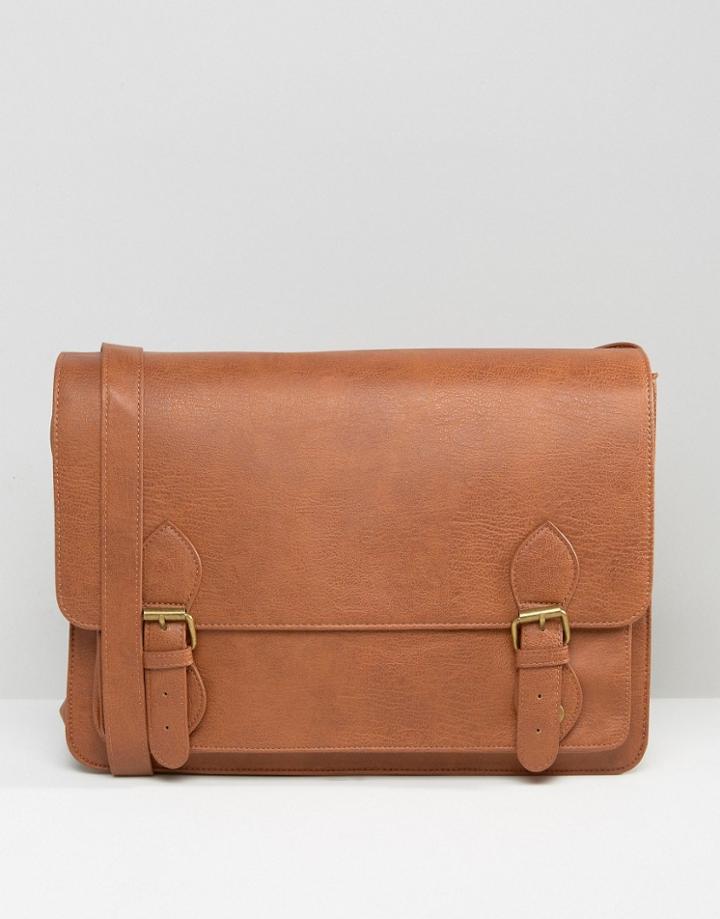 Monki Satchel Bag - Brown