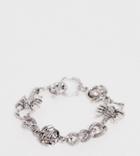 Reclaimed Vintage Inspired Mixed Charm Bracelet In Silver Exclusive To Asos - Silver