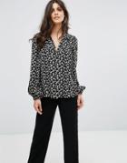 Ba & Sh Floral Shirt - Black