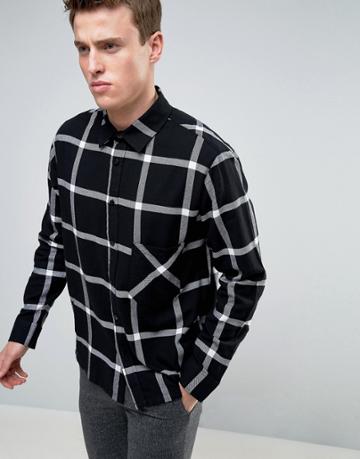 Cheap Monday Squared Shirt - Black