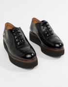 Love Moschino Chunky Flatform Shoes - Black