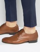 Base London Business Leather Oxford Shoes - Tan
