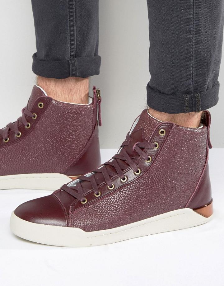 Diesel Diamond Sneakers - Red