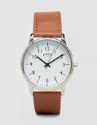 Limit Watch In Tan Exclusive To Asos - Tan