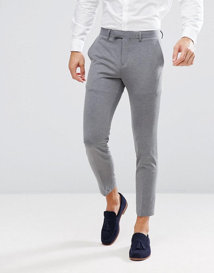 Jack & Jones Premium Slim Suit Pant - Gray