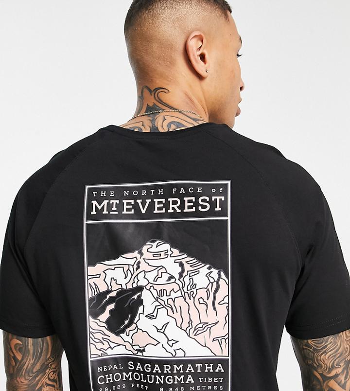 The North Face Faces T-shirt In Black Exclusive At Asos