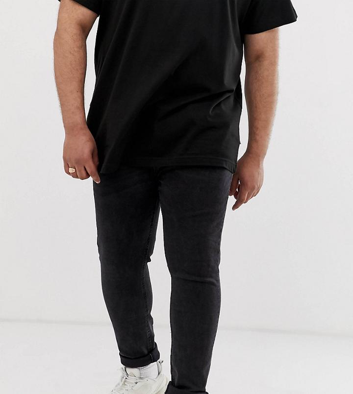 New Look Plus Skinny Jeans In Black