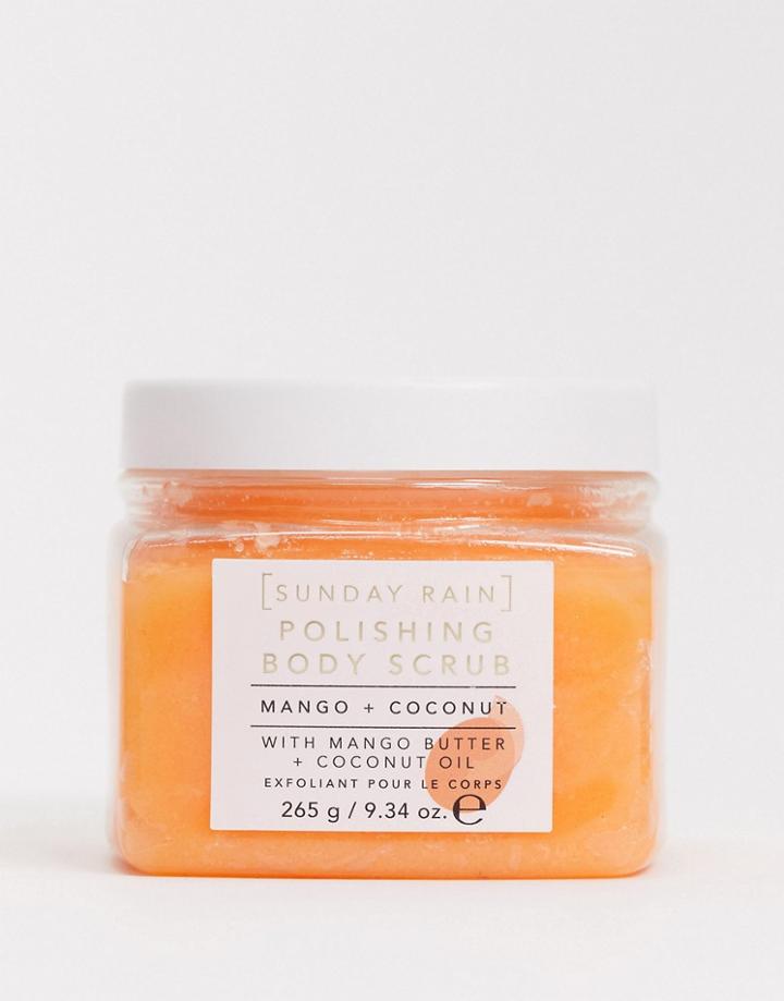 Sunday Rain Creamy Body Scrub Mango & Coconut-no Color