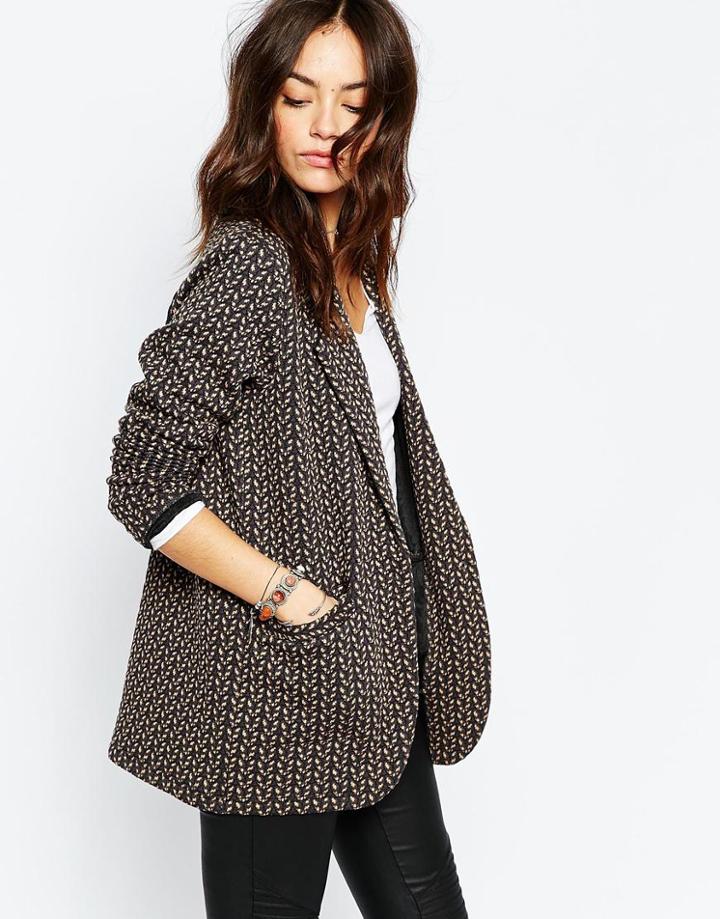 Only Relaxed Sweat Jacket - Multi