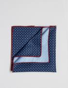 Selected Homme Pocket Square - Navy