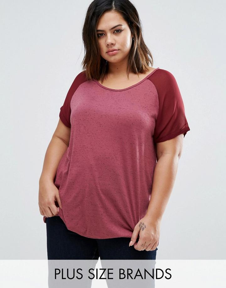 Junarose Plus Bine T-shirt - Red