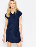 Vero Moda Sleeveless Shirt Dress - Total Eclipse