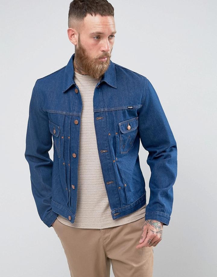 Wrangler Retro Jacket Rinse Wash - Navy