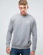 Russell Athletic Crew Neck Sweater With Logo - Gray