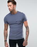 Another Influence Utility Pocket T-shirt - Navy