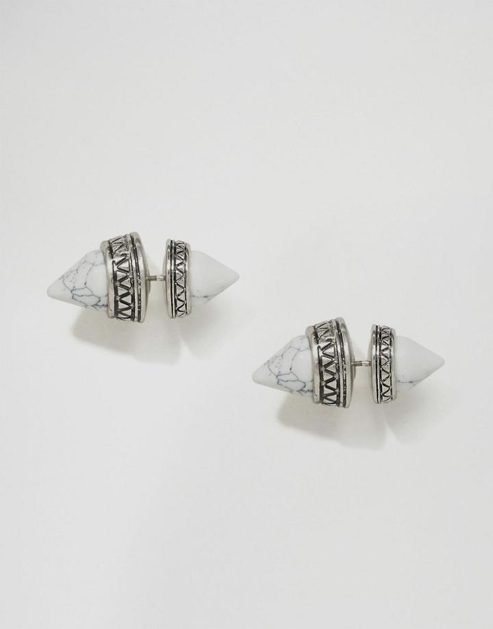 Aldo Seidenberg Through & Through Earrings - Silver