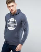 Jack & Jones Core Hoodie With Graphic Print - Navy