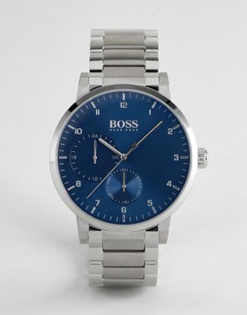 Boss By Hugo Boss 1513597 Oxygen Bracelet Watch In Silver - Silver