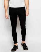 Hoxton Denim Black Spray On Spray On Jean - Black