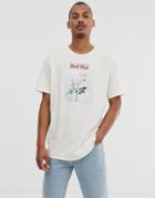 Crl By Corella T-shirt With Graphic Print In Off White - White