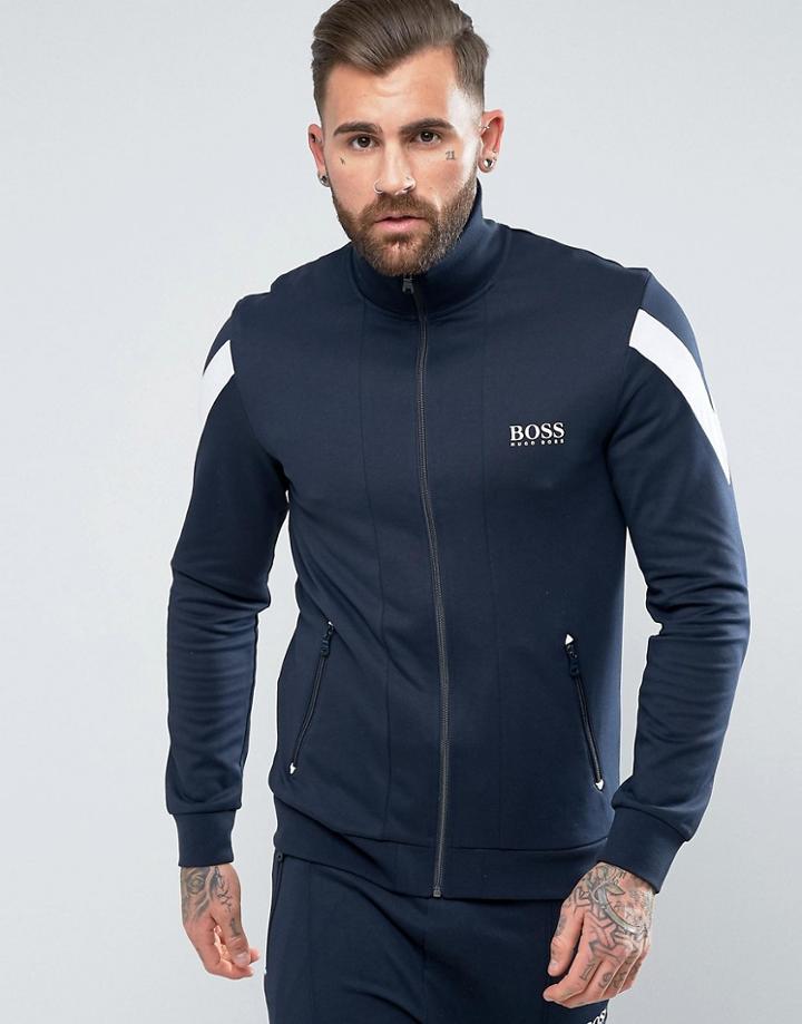 Boss By Hugo Boss Jacket With Zip Through - Navy