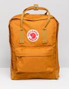 Fjallraven Classic Kanken Backpack In Yellow - Yellow