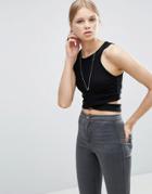 Cheap Monday Material Tank - Black