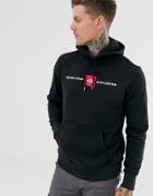 The North Face Reds Pullover Hoodie In Black - Black
