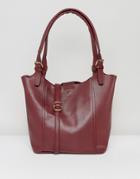 Oasis Slouch Tote Bag - Red