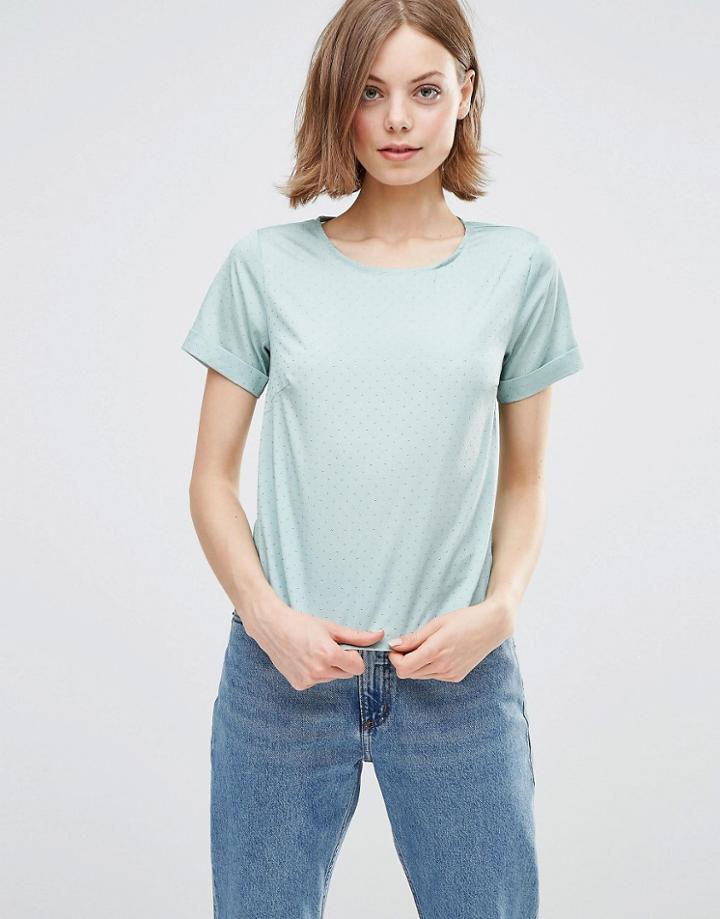 Poppy Lux Ren Gold Spot Tee Top