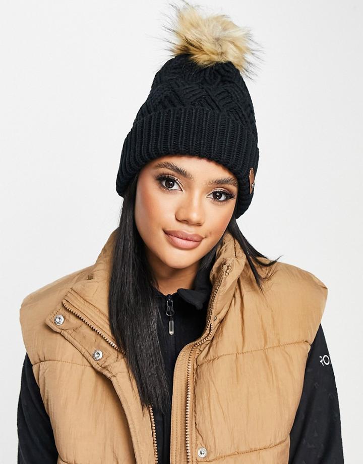Roxy Chic Beanie In Black