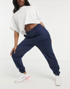 Asos 4505 Icon Oversized Ultimate Sweatpants-navy