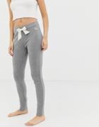 Gilly Hicks Pyjama Legging In Waffle Texture - Gray