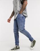 Weekday Cone Jeans In Marfa Blue