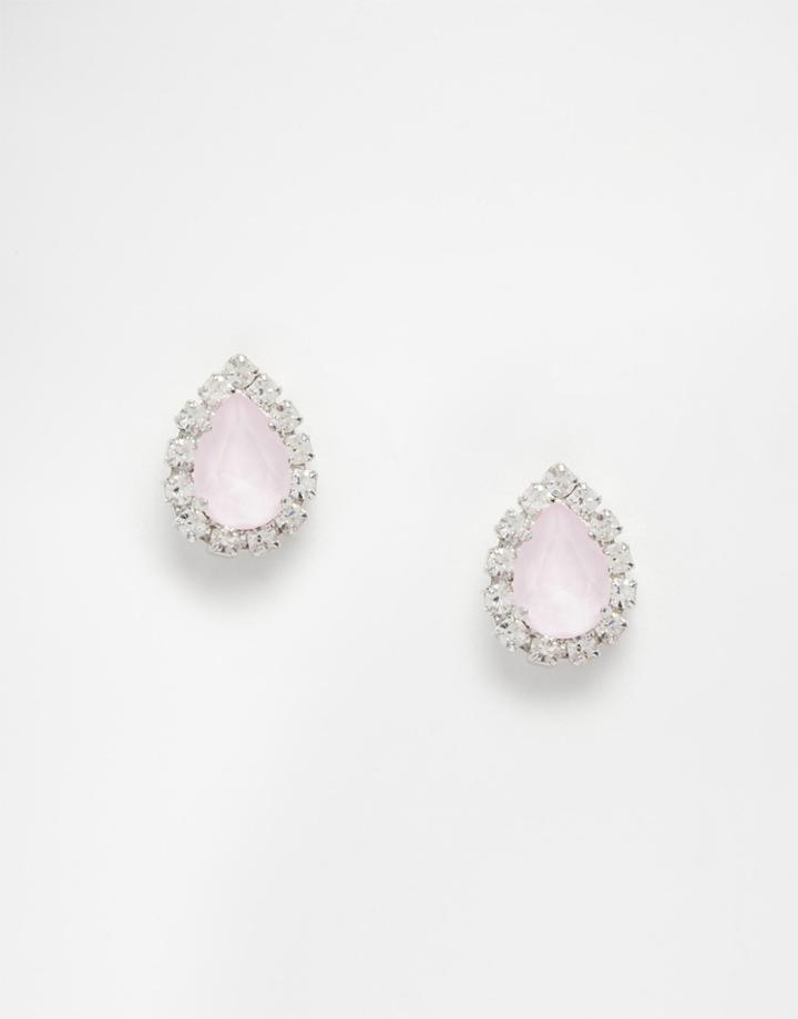Krystal Swarovski Pear Rosetta Crystal Earrings